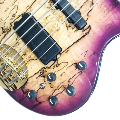 Skyline 55-02 Deluxe Spalted Violet Burst