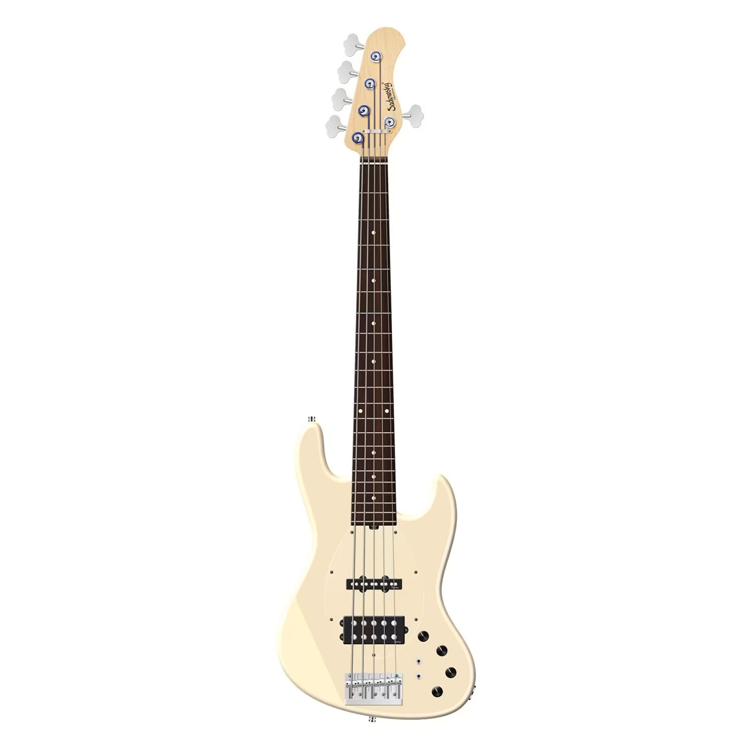 MetroLine MJ Bass 5 21 Vintage Olympic White