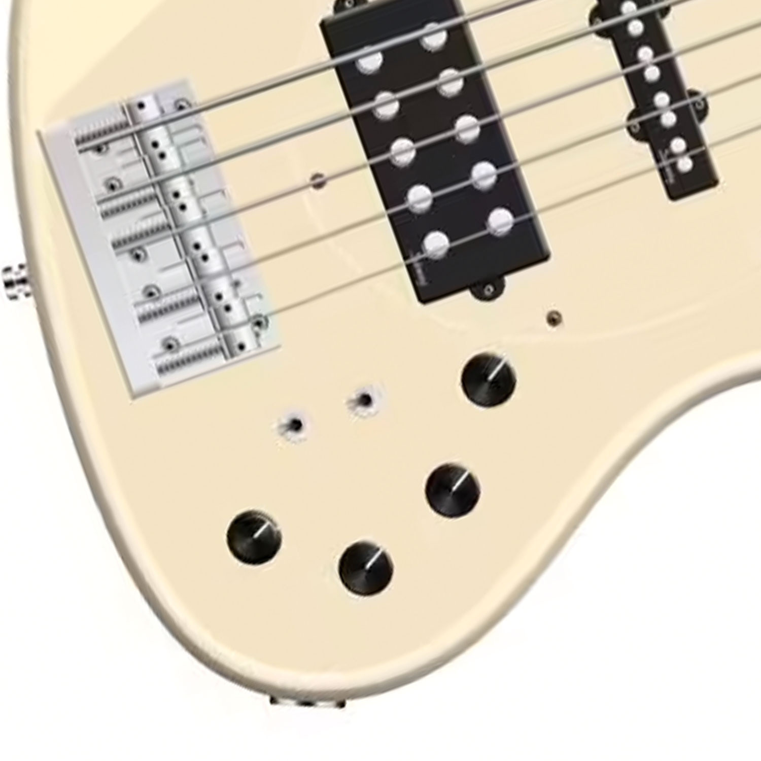MetroLine MJ Bass 5 21 Vintage Olympic White