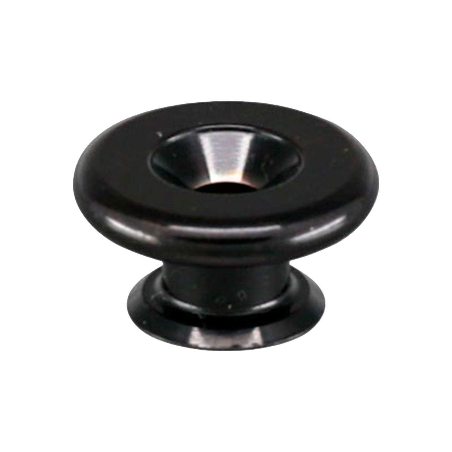 Bottoni Tracolla 17,0mm Black Set 2pcs