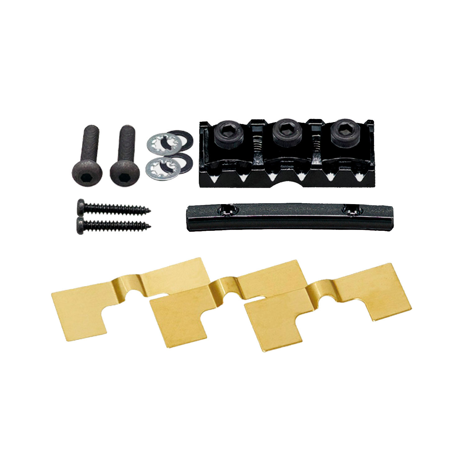 Locking Nut 6 Corde Black