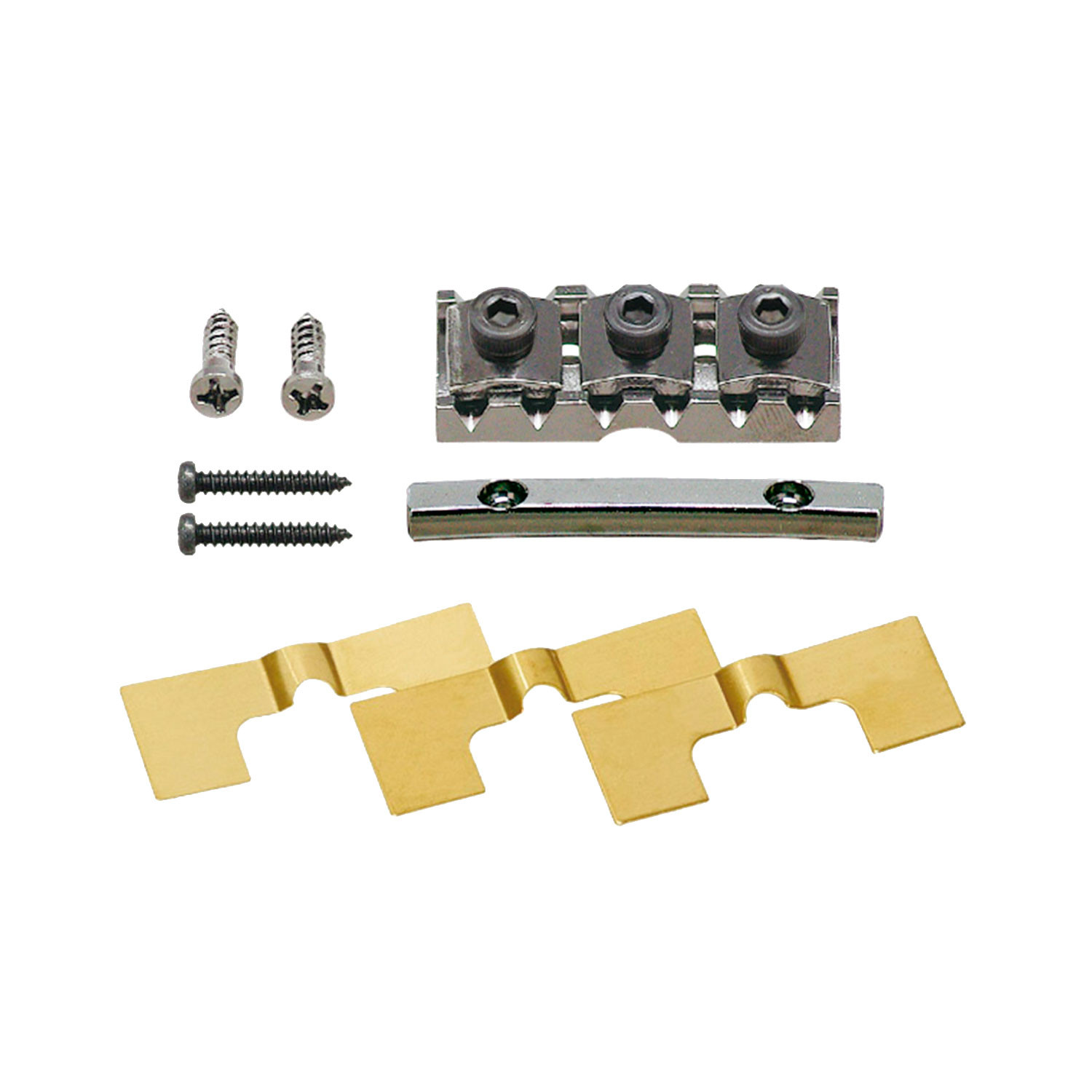 Locking Nut 6 Corde Lefty Chrome