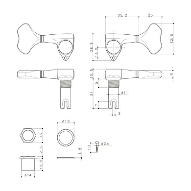 Meccanica Basso 1L Black