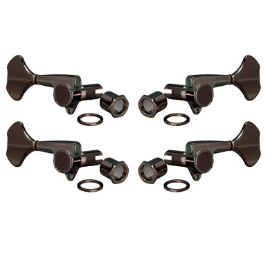 Meccaniche Basso 2L+2R Black Chrome