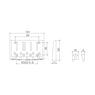 Ponte Basso 5 Corde Gold