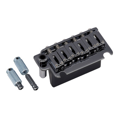 Ponte Tremolo 6 Corde Black Chrome