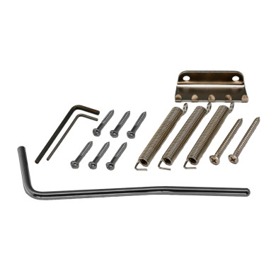 Ponte Tremolo 6 Corde Black Chrome