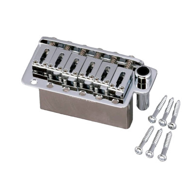 Ponte Tremolo 6 Corde Lefty Chrome