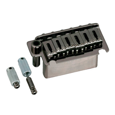 Ponte Tremolo 6 Corde Black Chrome