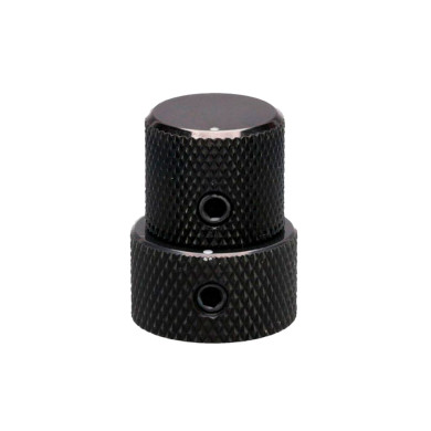 Potentiometer Concentric Knob 18mm Black