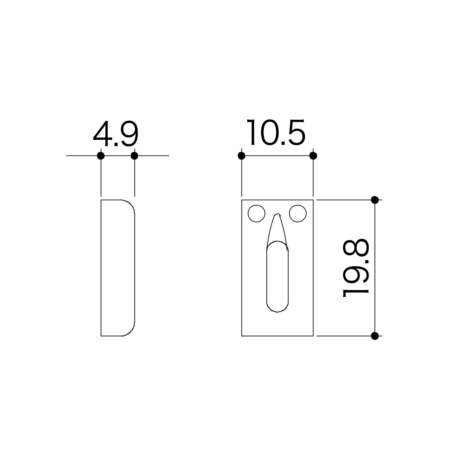 Selletta Brass GTC101 Chrome Set 6pcs