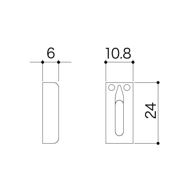 Selletta Brass GTC201 Black Set 6pcs