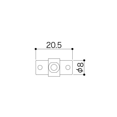 Sellette Solid Brass Chitarra Tele Style Set 3pcs