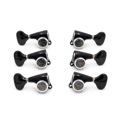 Meccaniche Locking 3L+3R Black