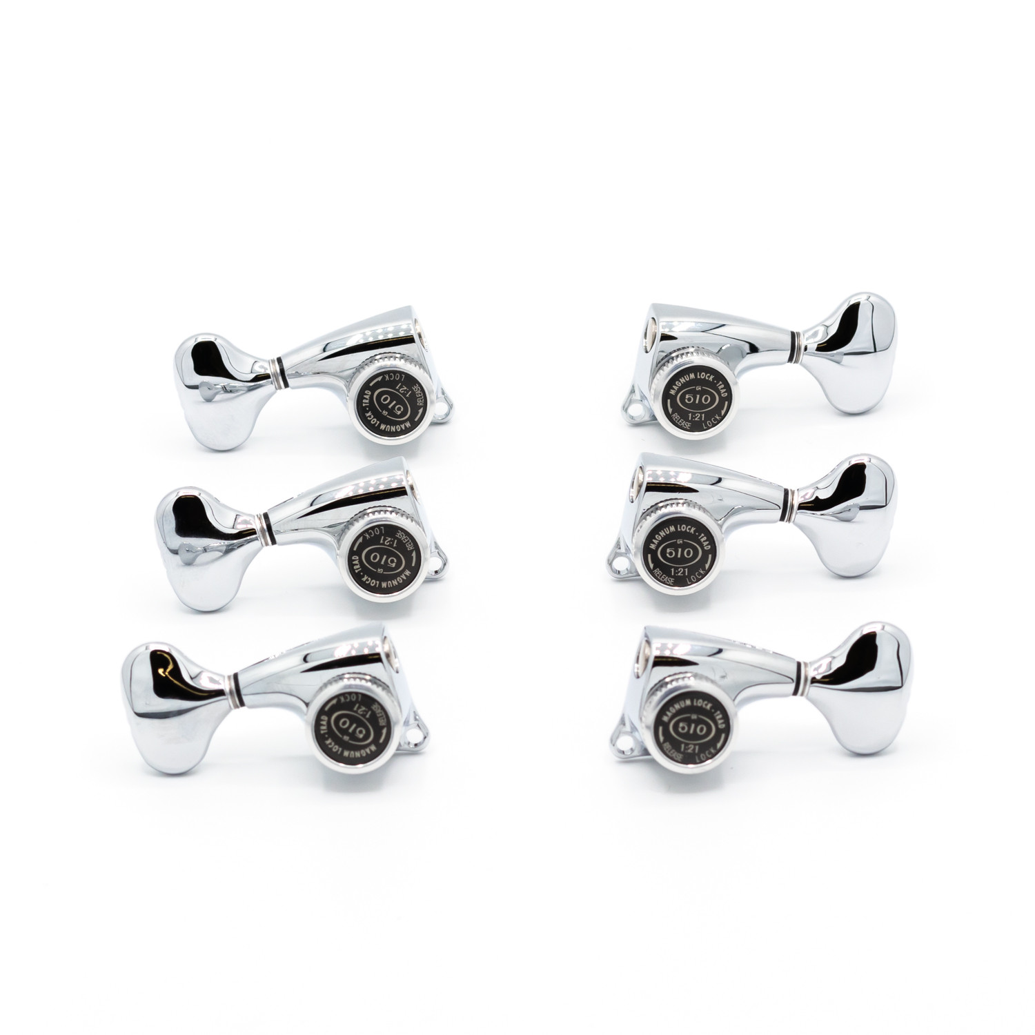 Meccaniche Locking 3L+3R Chrome