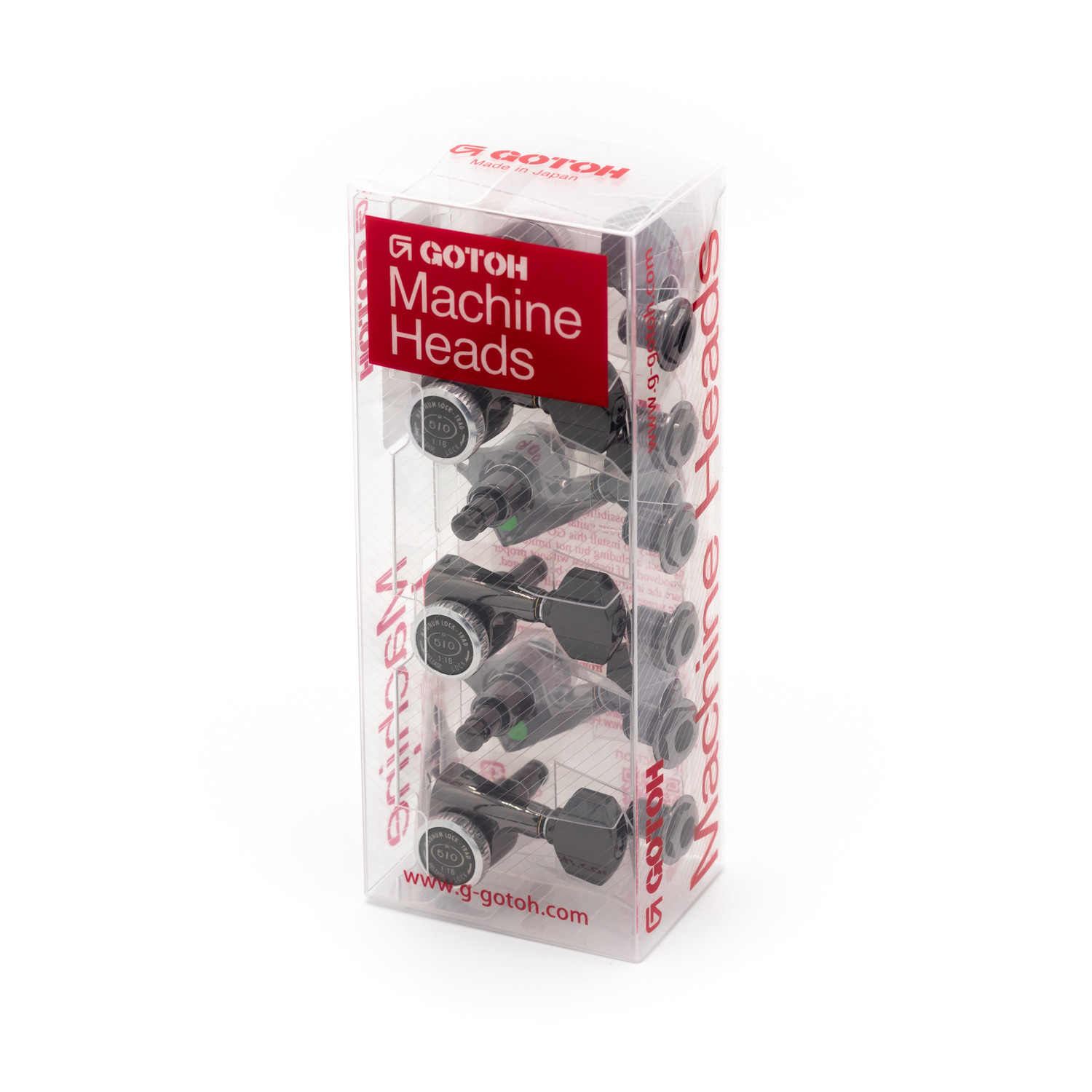 Meccaniche Locking 6L Black Chrome