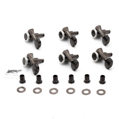 Meccaniche Locking 6L Black Chrome