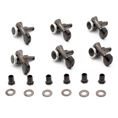 Meccaniche Locking 6L Black Chrome