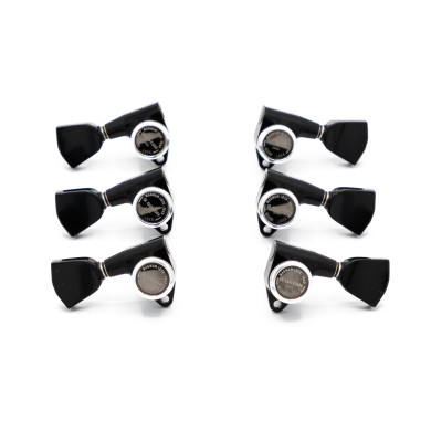 Meccaniche Locking 3L+3R Black