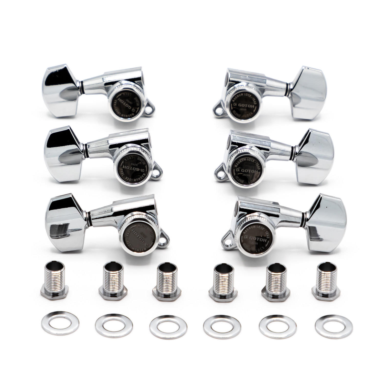 Meccaniche Locking 3L+3R Chrome