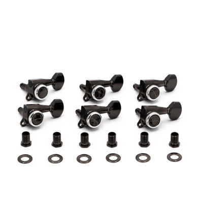 Meccaniche Locking 6L Black Chrome