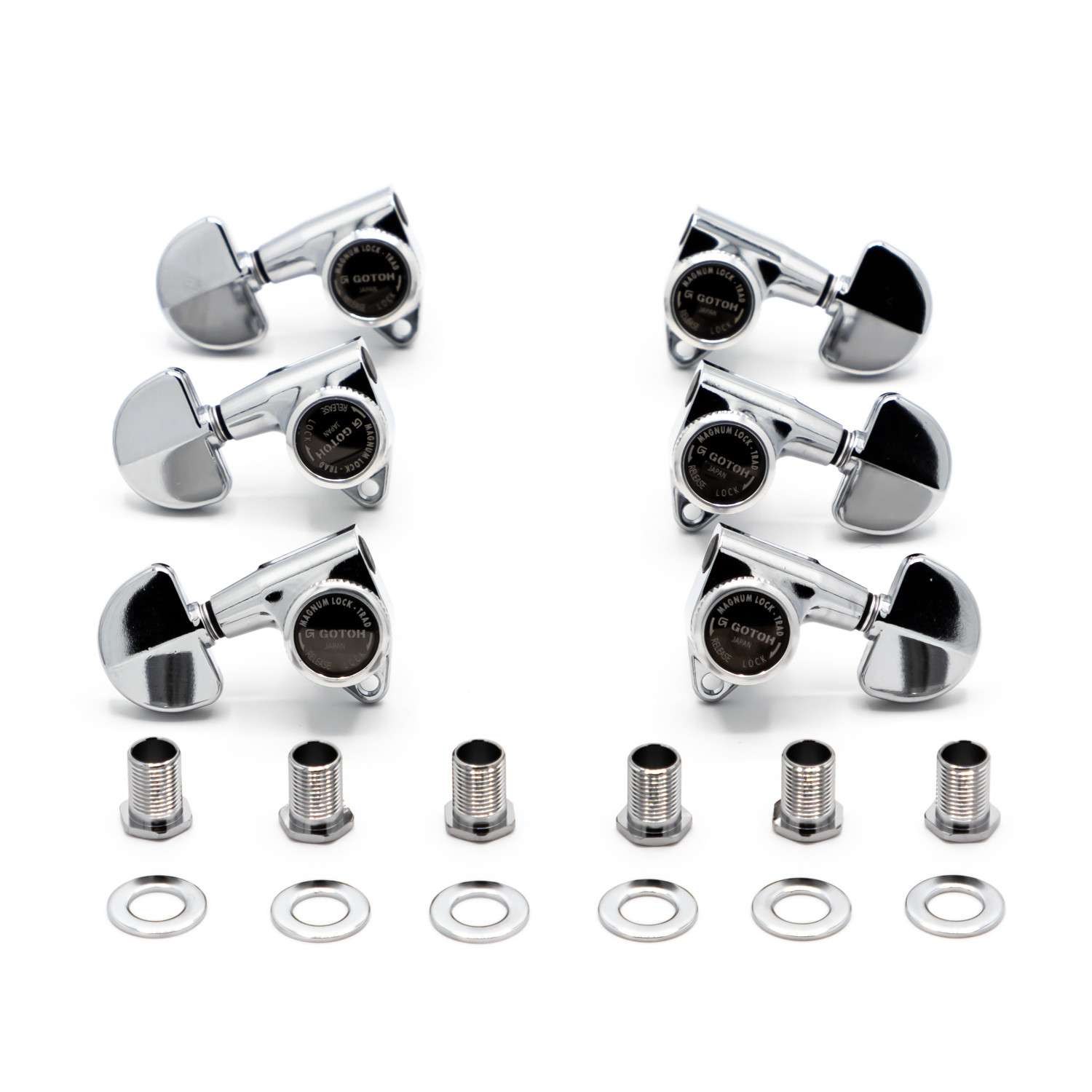 Meccaniche Locking 3L+3R Chrome