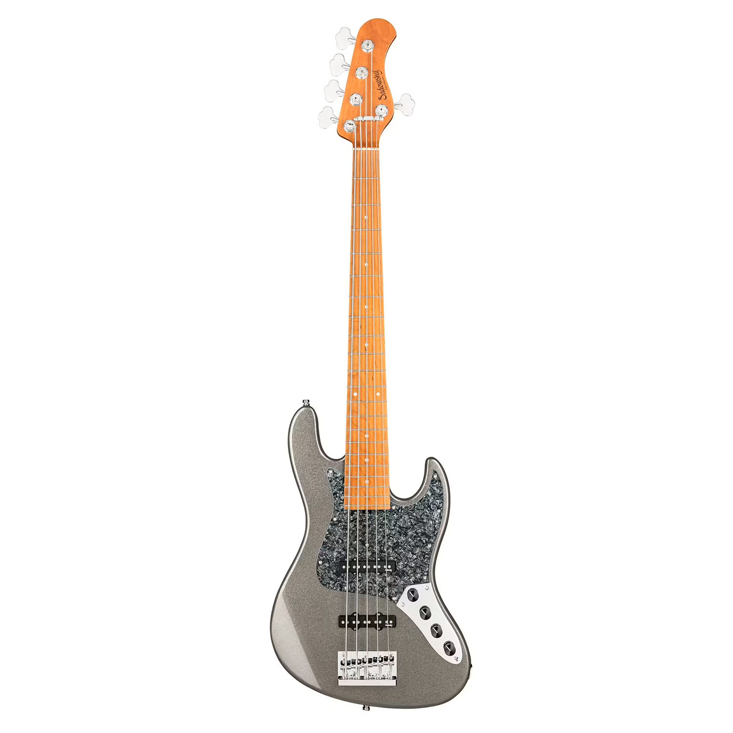 MetroExpress JJ Bass 5 21 Vintage Silver Sparkle