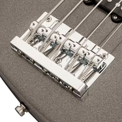 MetroExpress JJ Bass 5 21 Vintage Silver Sparkle
