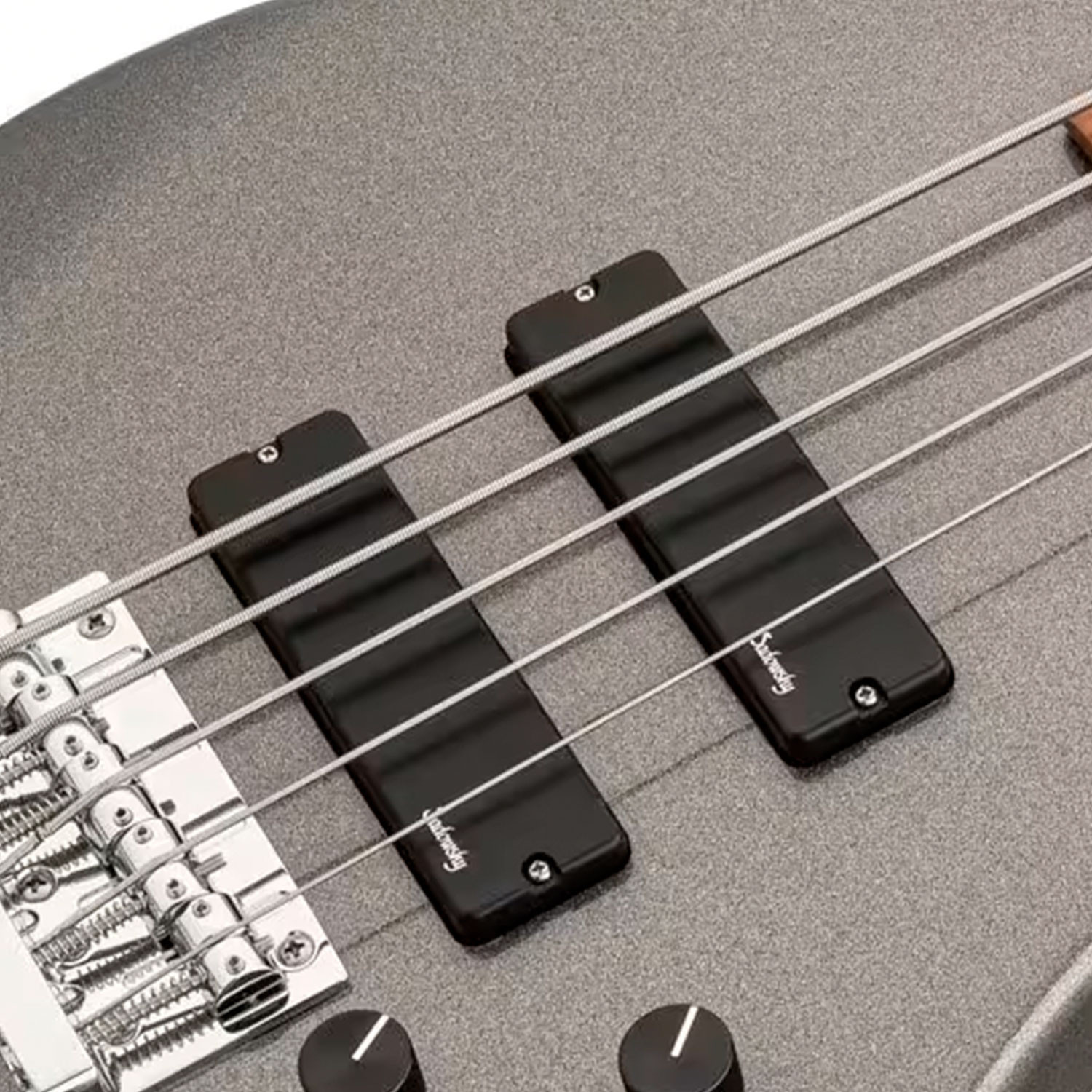 MetroExpress Modern Bass 5 24 Silver Sparkle