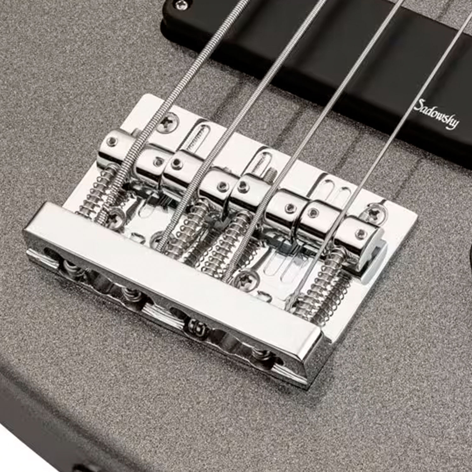 MetroExpress Modern Bass 4 24 Silver Sparkle