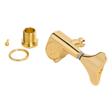 Meccanica singola sinistra dorata per basso