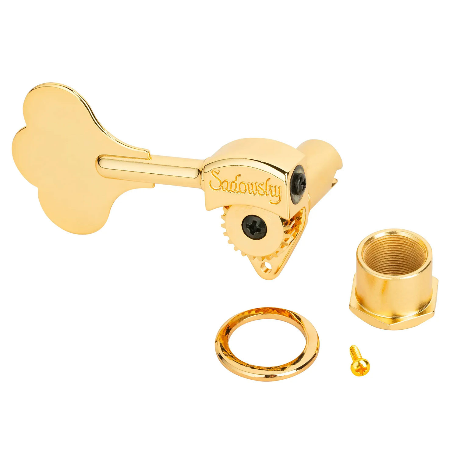 Meccanica singola destra dorata per basso