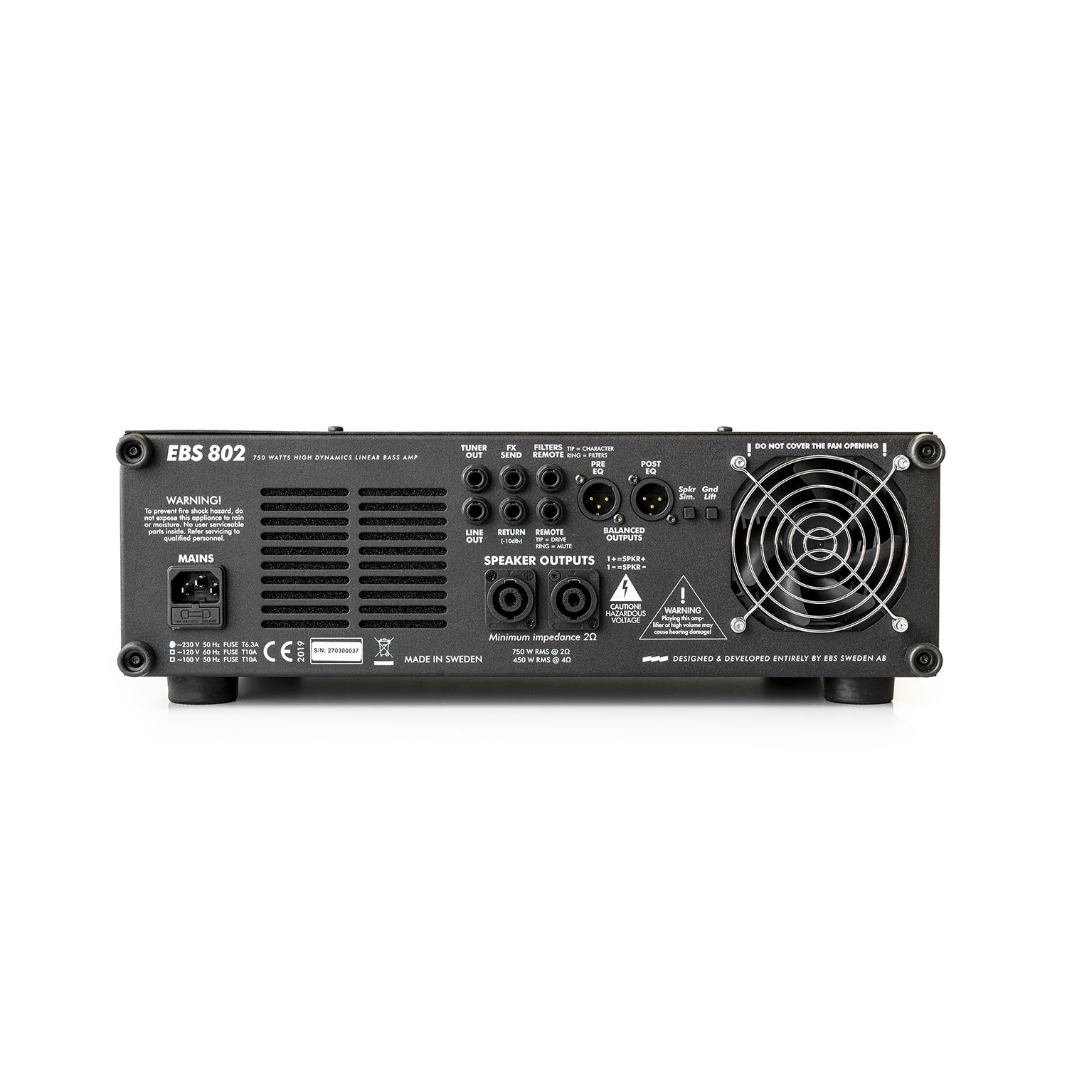 EBS-802 (EU) - Bass Head 750W