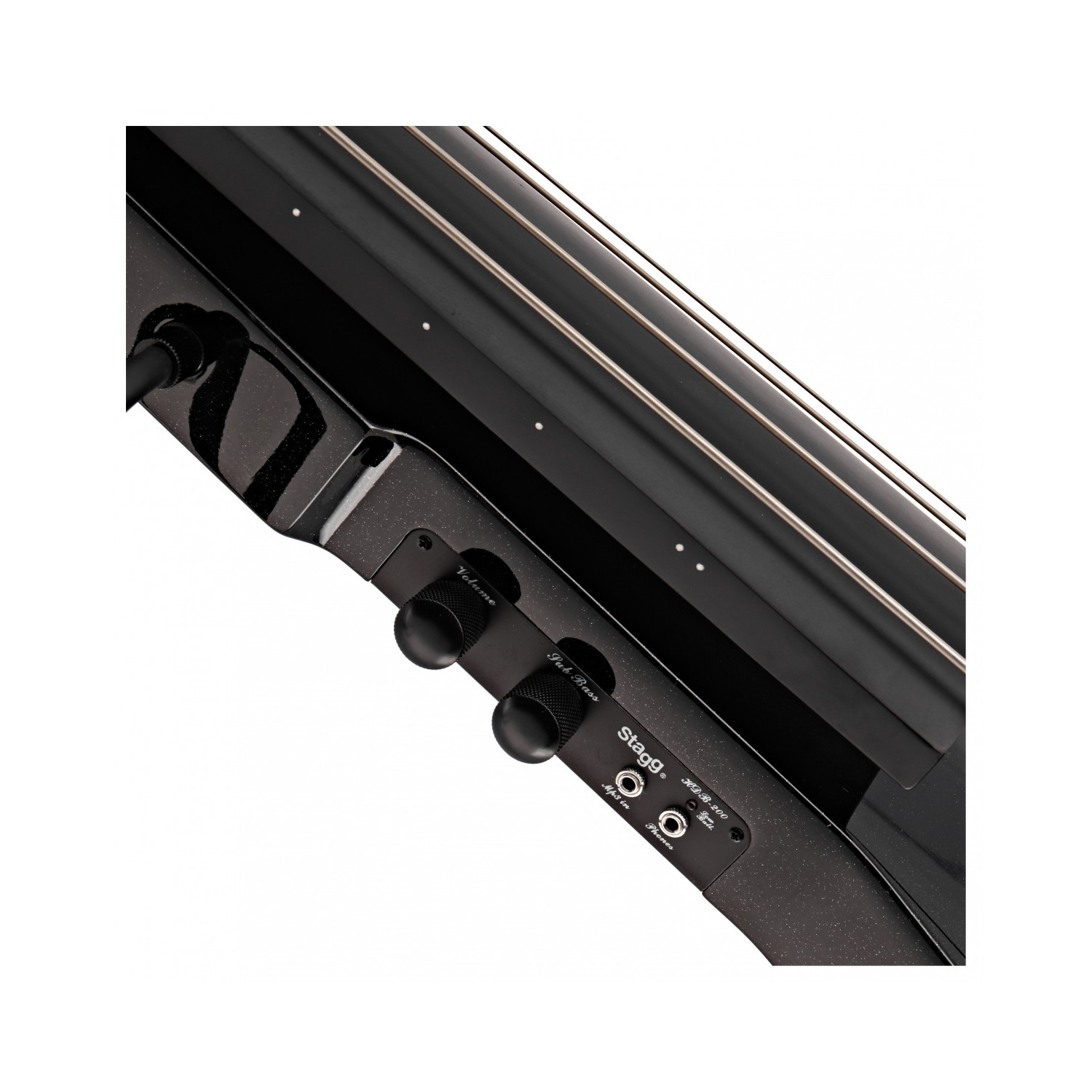 Contrabbasso elettrico nero