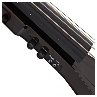 Contrabbasso elettrico dark brown