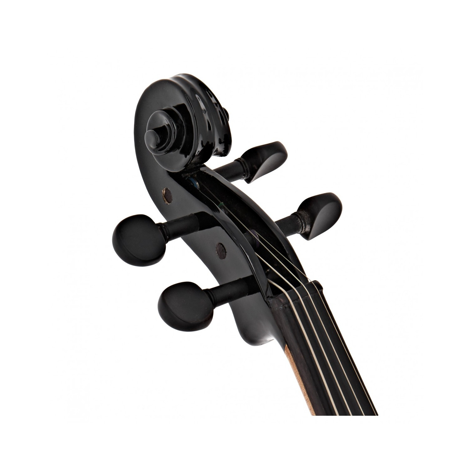 Viola 4/4 elettrica nera