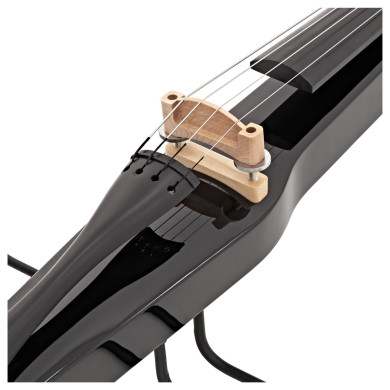 Violoncello elettrico nero