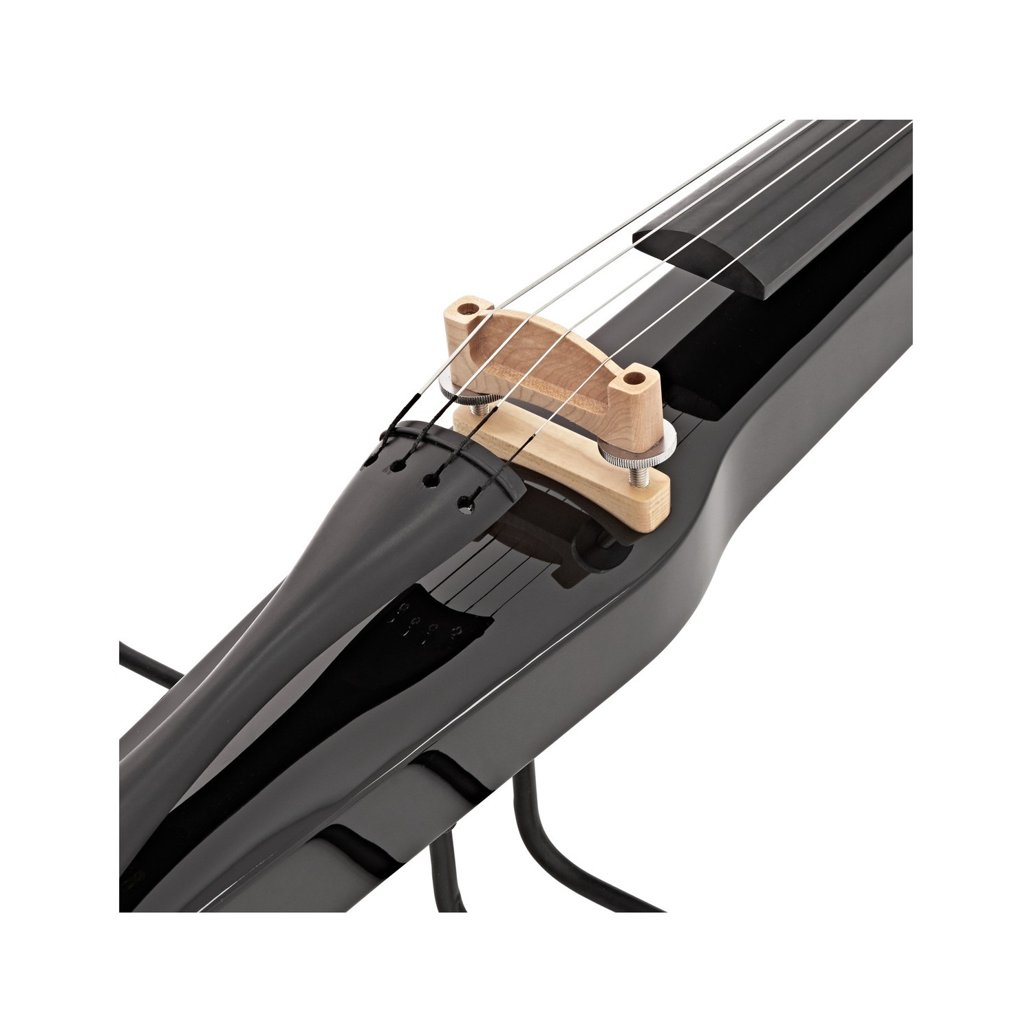 Violoncello elettrico nero