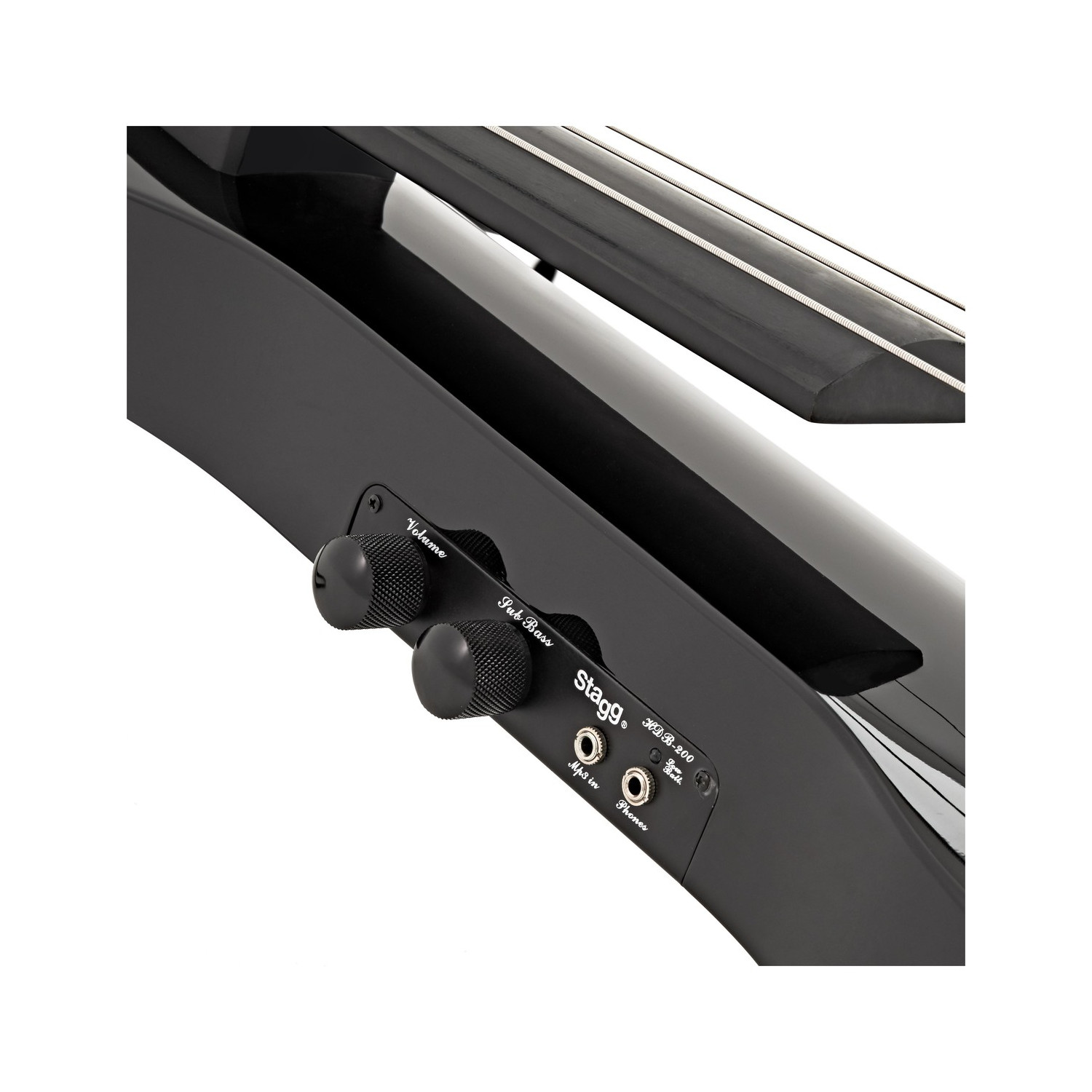 Violoncello elettrico nero