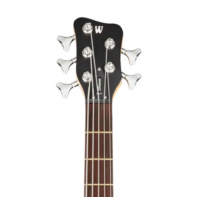 Streamer Standard 5 Ocean Blue Transparent Satin