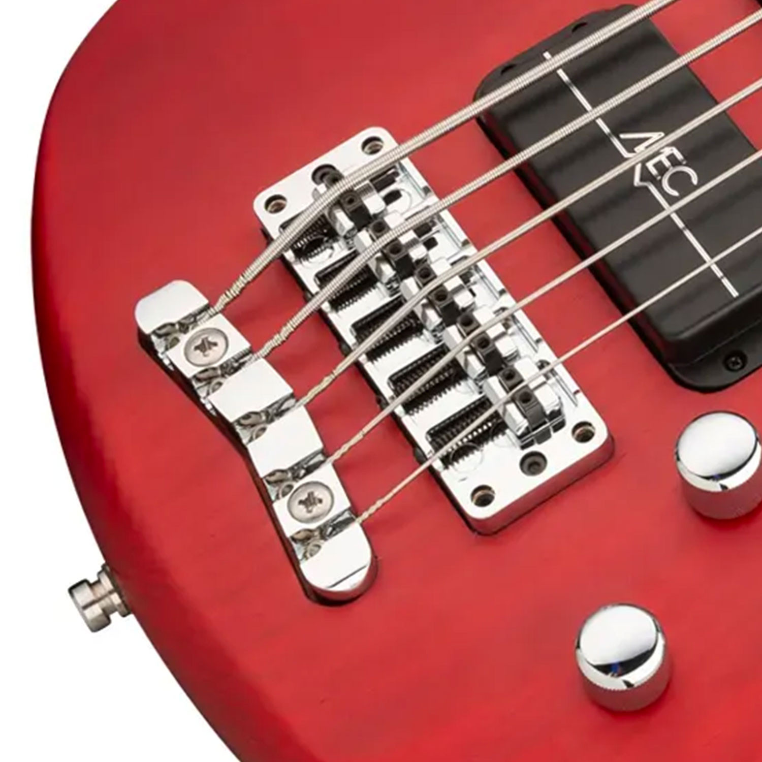 Streamer Standard 5 Burgundy Red Transparent Satin