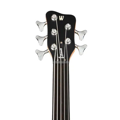Corvette Basic 5 Fretless Nirvana Black Trans