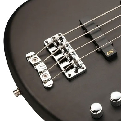 Corvette Basic 4 Fretless Nirvana Black Trans