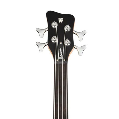 Corvette Basic 4 Fretless Nirvana Black Trans