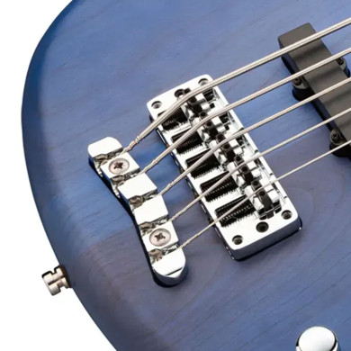 Corvette Basic 5 Ocean Blue Transparent Satin