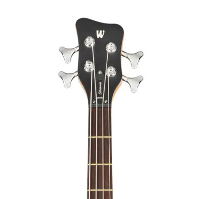 Streamer Standard 4 Burgundy Red Transparent Satin