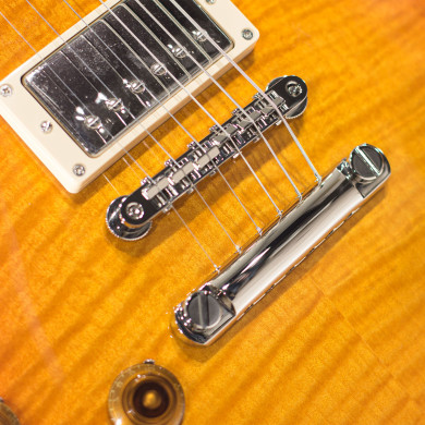 LP Style Lefty Flame Cherry Sunburst