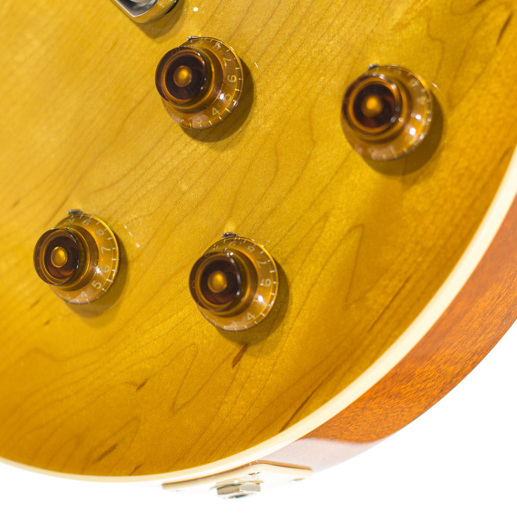 LP Style Plain Honey Burst