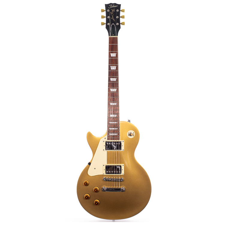 LP Style Lefty Plain Gold Top