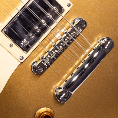 LP Style Lefty Plain Gold Top